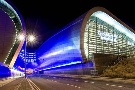 Travel between Dublin City, Dublin Airport and Belfast by coach with Dublin Express